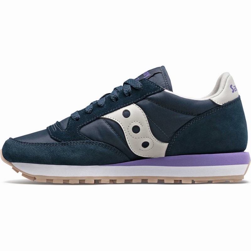 Navy / Purple Saucony Jazz Original Women's Sneakers | Philippines S54983-B02