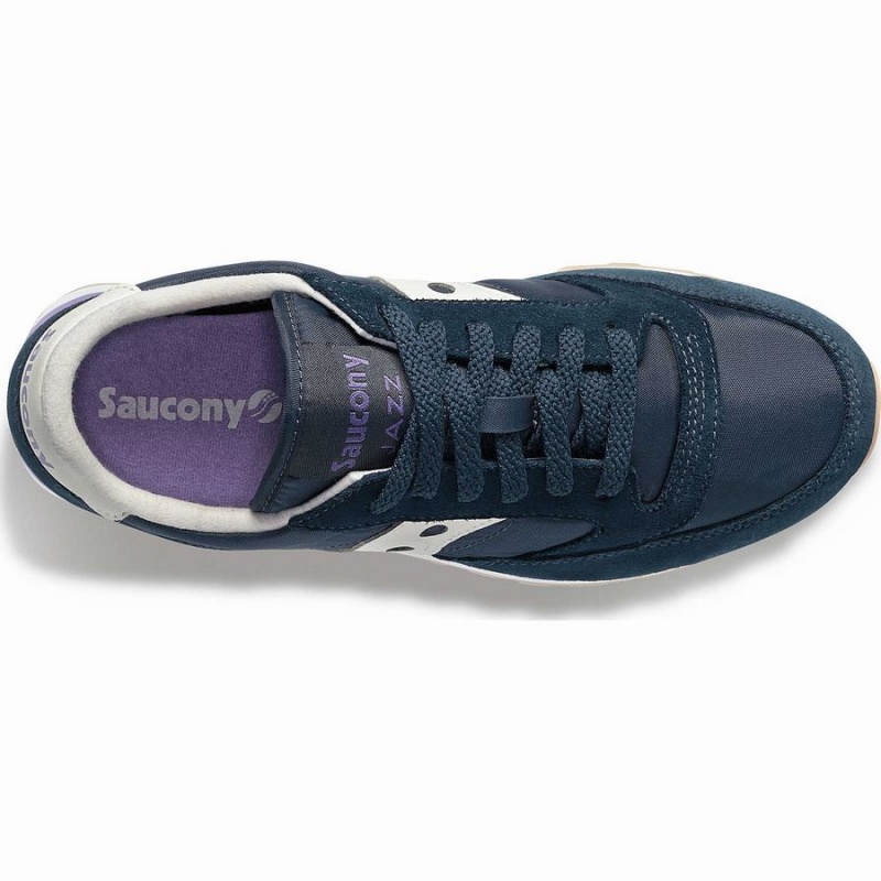 Navy / Purple Saucony Jazz Original Women's Sneakers | Philippines S54983-B02