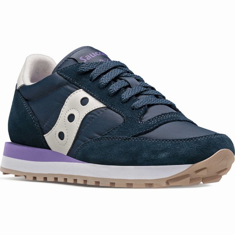 Navy / Purple Saucony Jazz Original Women's Sneakers | Philippines S54983-B02