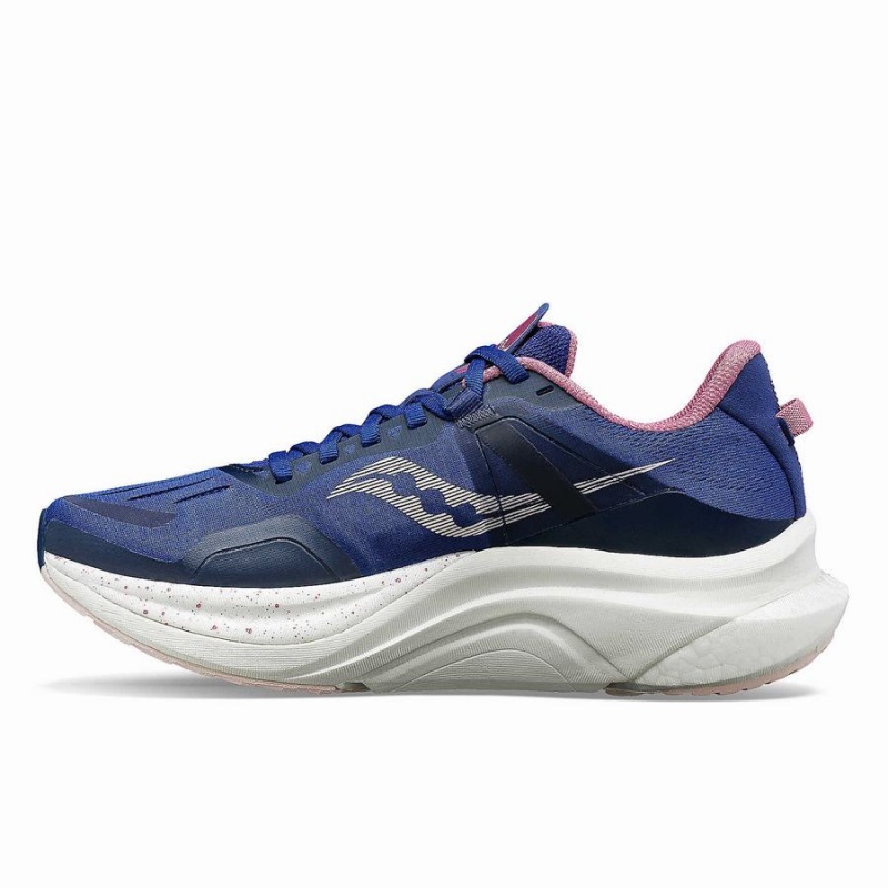 Navy / Purple Saucony Tempus Women's Running Shoes | Philippines S23076-T29