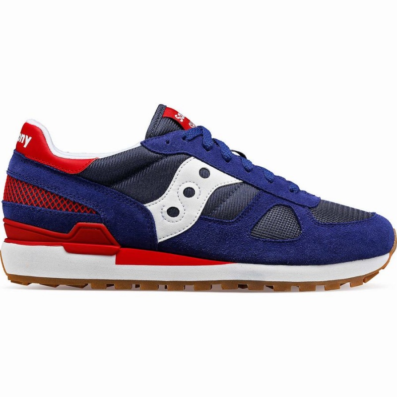 Navy / Red Saucony Shadow Original Men\'s Sneakers | Philippines S98426-H65