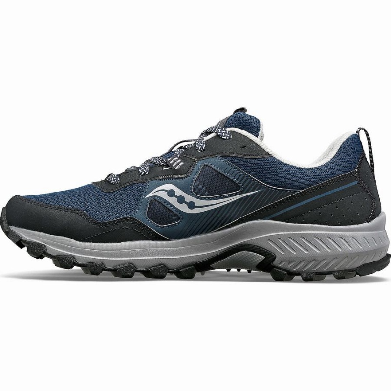 Navy / Silver Saucony Excursion TR16 Men's Trail Running Shoes | Philippines S02948-U63