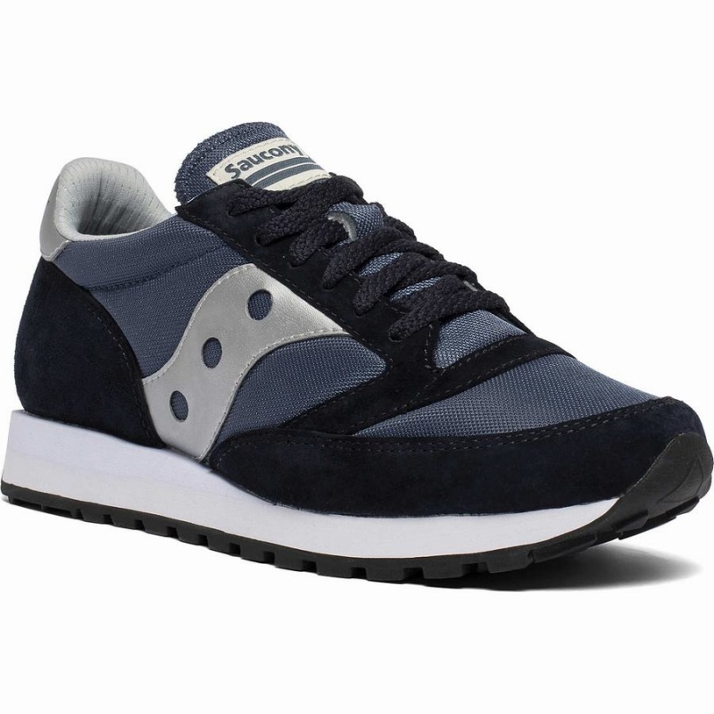 Navy / Silver Saucony Jazz 81 Men's Sneakers | Philippines S02768-F37