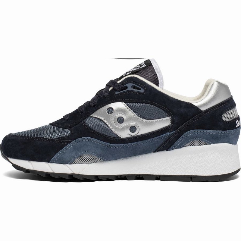 Navy / Silver Saucony Shadow 6000 Men's Sneakers | Philippines S43025-R48