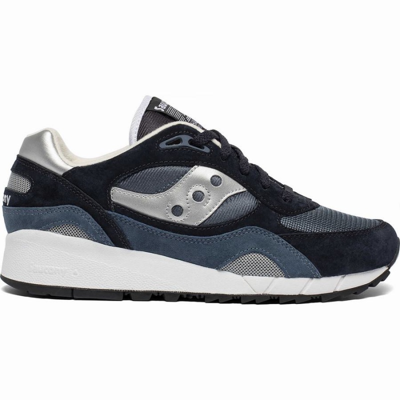 Navy / Silver Saucony Shadow 6000 Men\'s Sneakers | Philippines S43025-R48