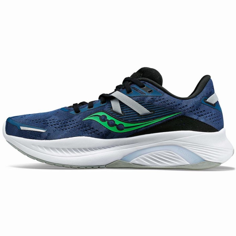 Navy / Turquoise Saucony Guide 16 Men's Running Shoes | Philippines S72491-G26