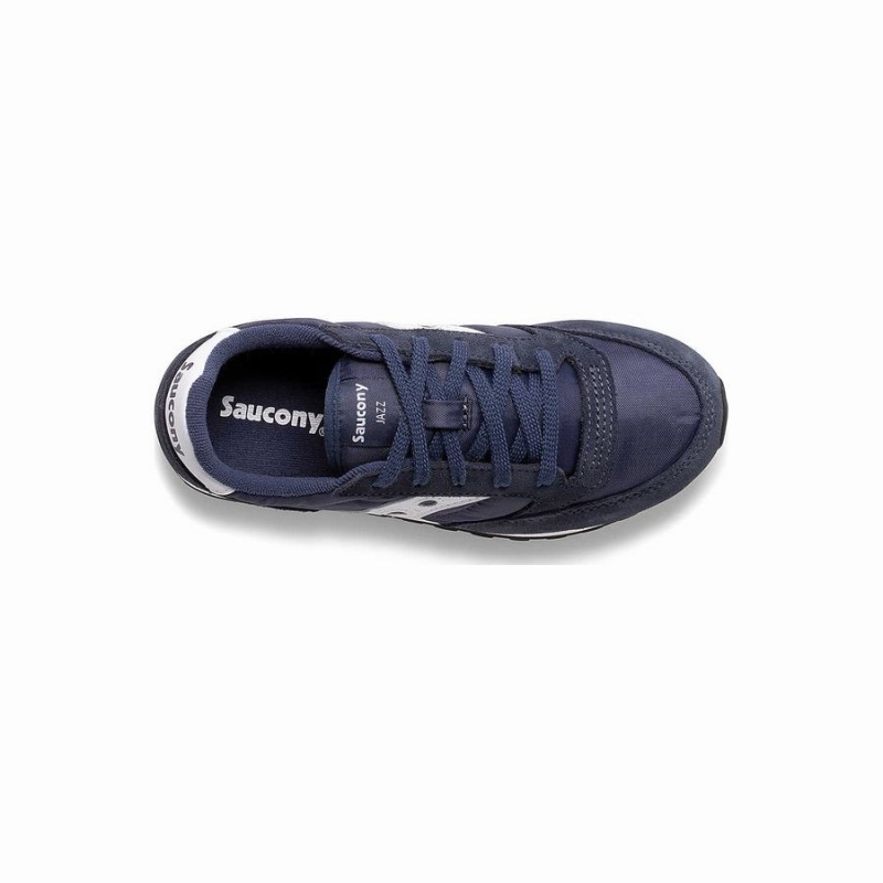 Navy / White Saucony Jazz Original Kids' Sneakers | Philippines S15867-H96