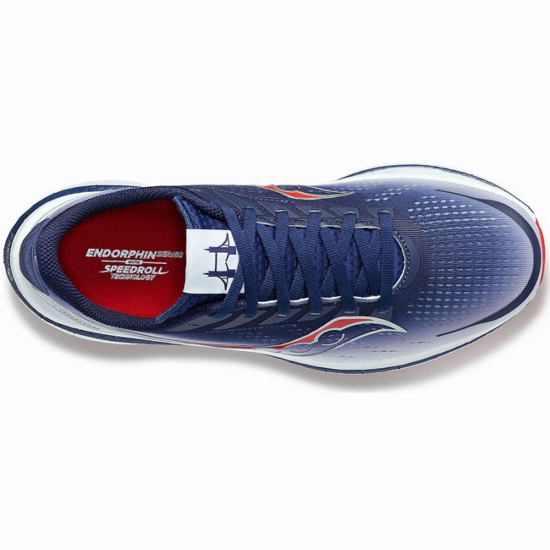 Navy / White Saucony London Endorphin Speed 3 Men's Running Shoes | Philippines S09847-H64