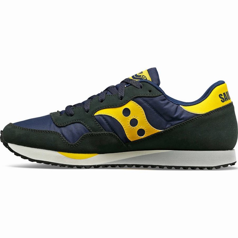 Navy / Yellow Saucony DXN Trainer Women's Sneakers | Philippines S02638-M16