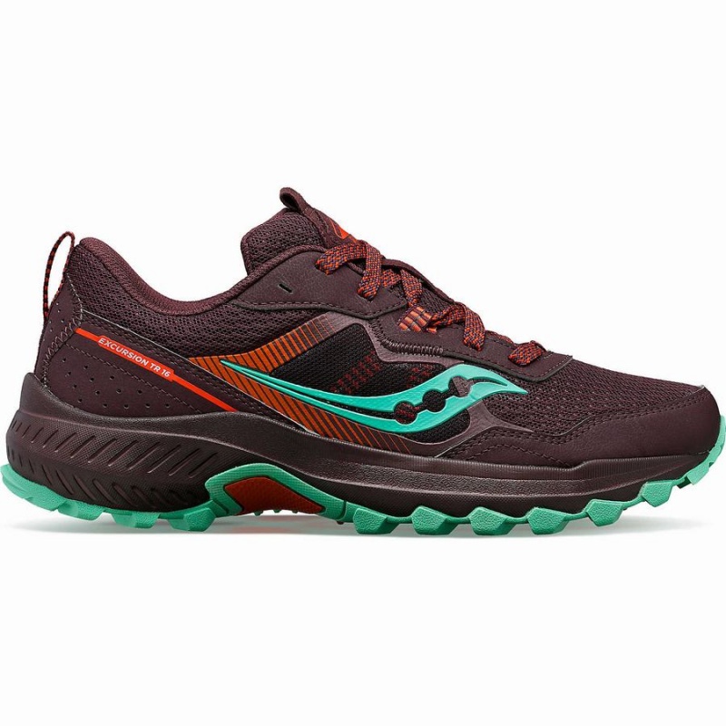 Nebula / Mint Saucony Excursion TR16 Women\'s Trail Running Shoes | Philippines S15978-Z45