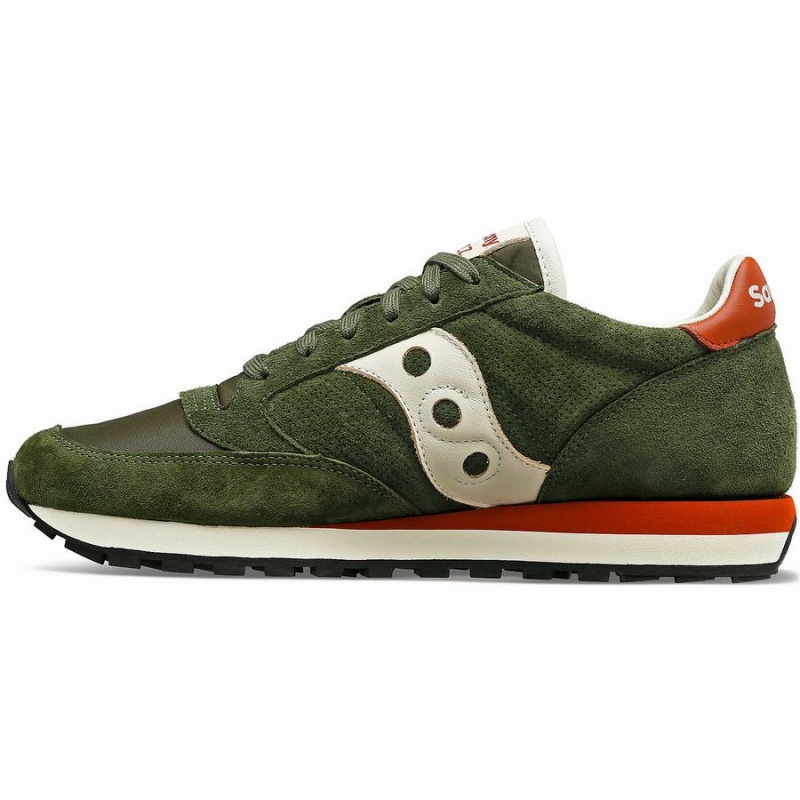 Olive Saucony Jazz Original Premium Women's Sneakers | Philippines S62041-N87