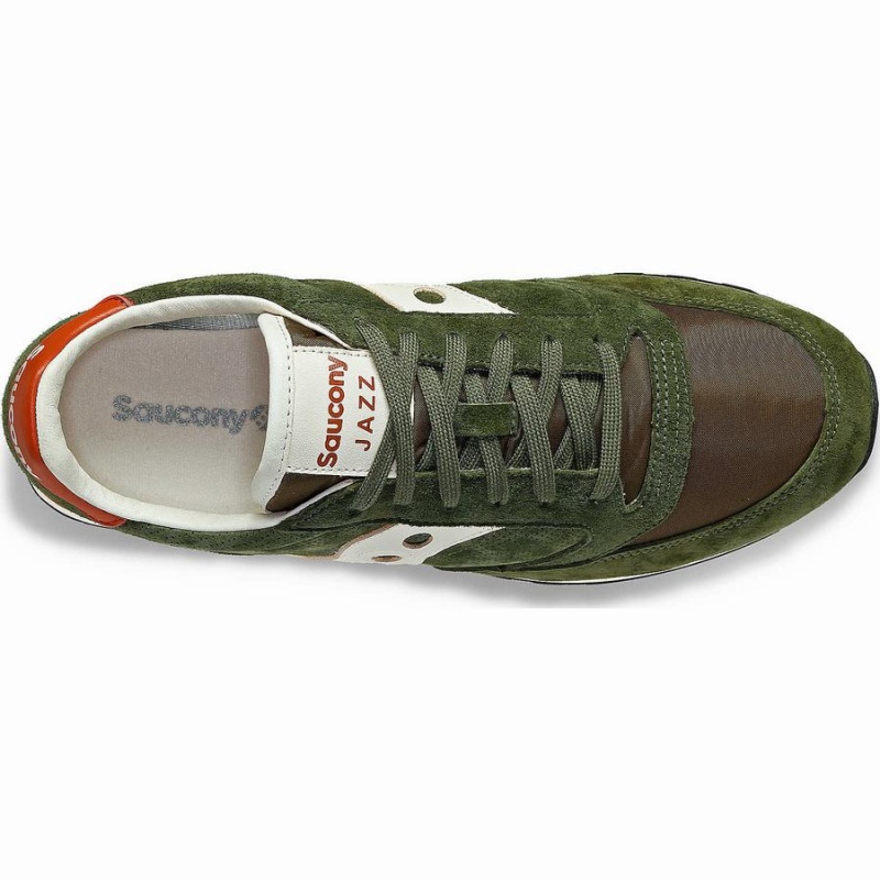 Olive Saucony Jazz Original Premium Women's Sneakers | Philippines S62041-N87