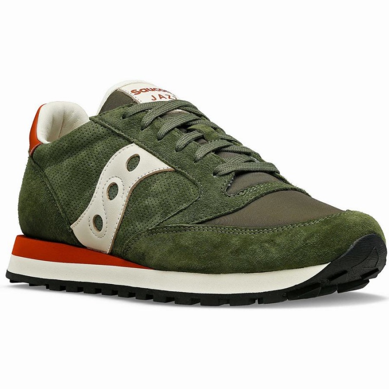 Olive Saucony Jazz Original Premium Women's Sneakers | Philippines S62041-N87