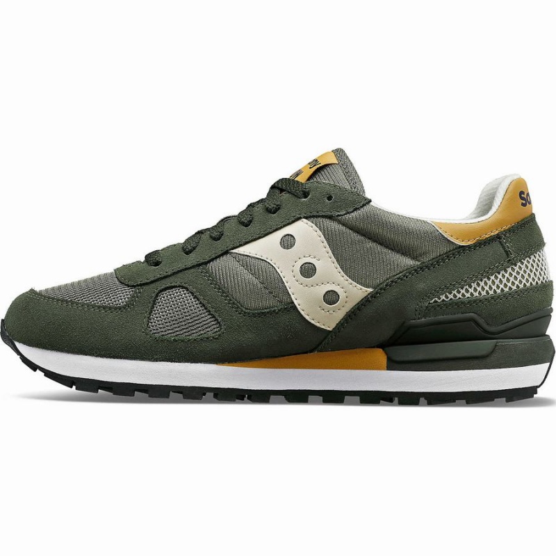 Olive / Brown Saucony Shadow Original Men's Sneakers | Philippines S05481-F40