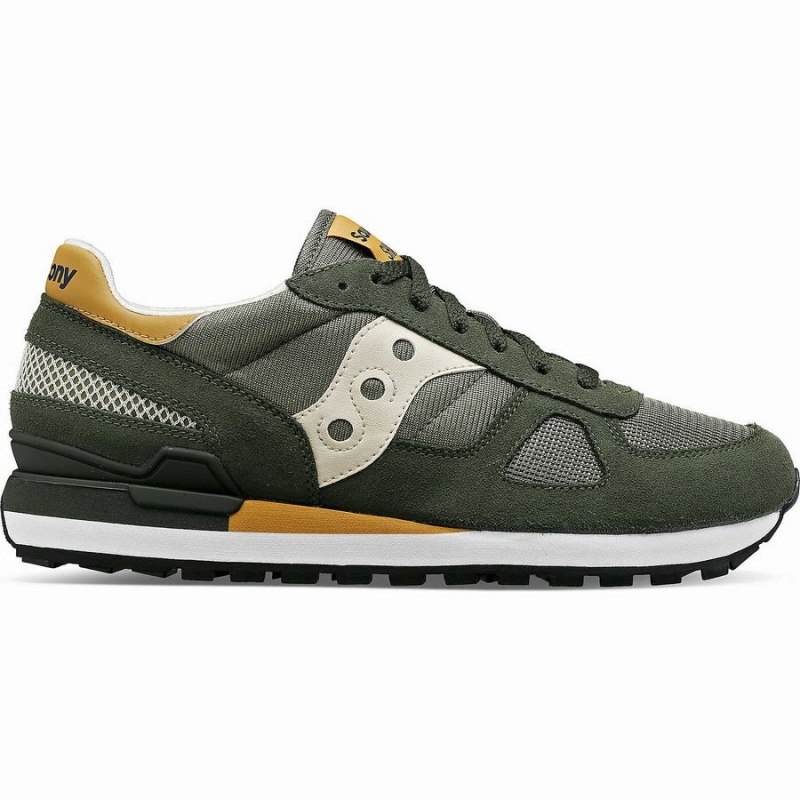 Olive / Brown Saucony Shadow Original Men\'s Sneakers | Philippines S05481-F40