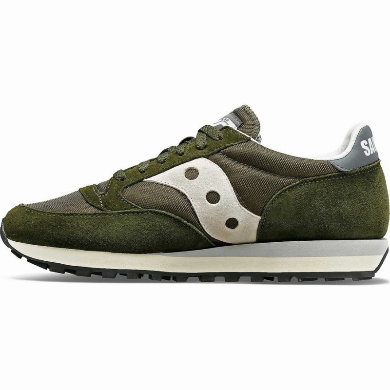 Olive / Grey Saucony Jazz 81 Men's Sneakers | Philippines S45321-T24