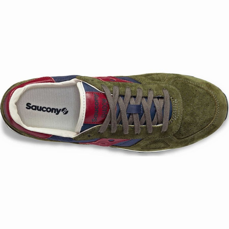 Olive / Navy Saucony Shadow Original Premium Men's Sneakers | Philippines S29486-A67