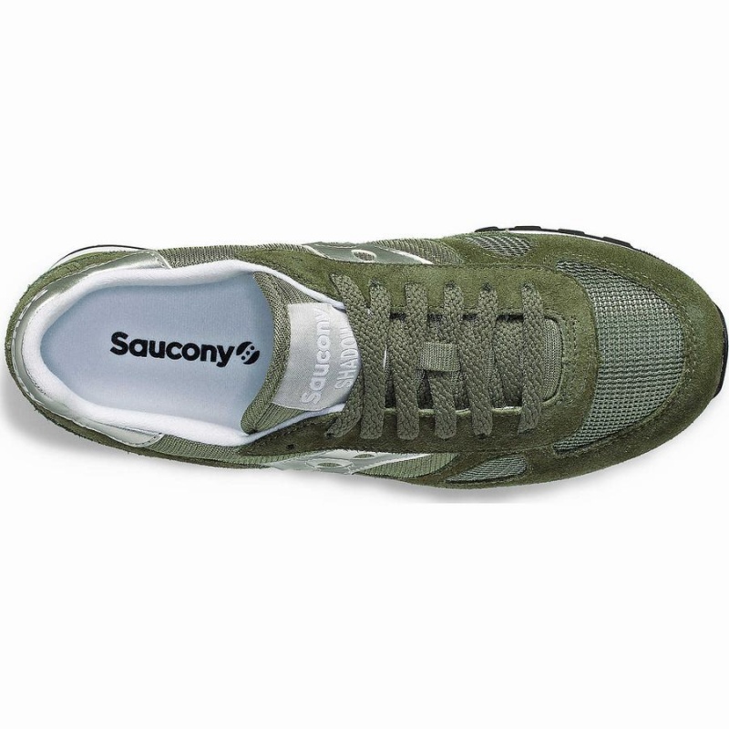 Olive / Silver Saucony Shadow Original Women's Sneakers | Philippines S52430-C61