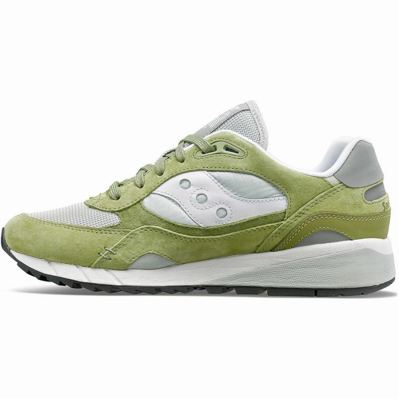 Olive / White Saucony Shadow 6000 Premium Women's Sneakers | Philippines S36401-V40