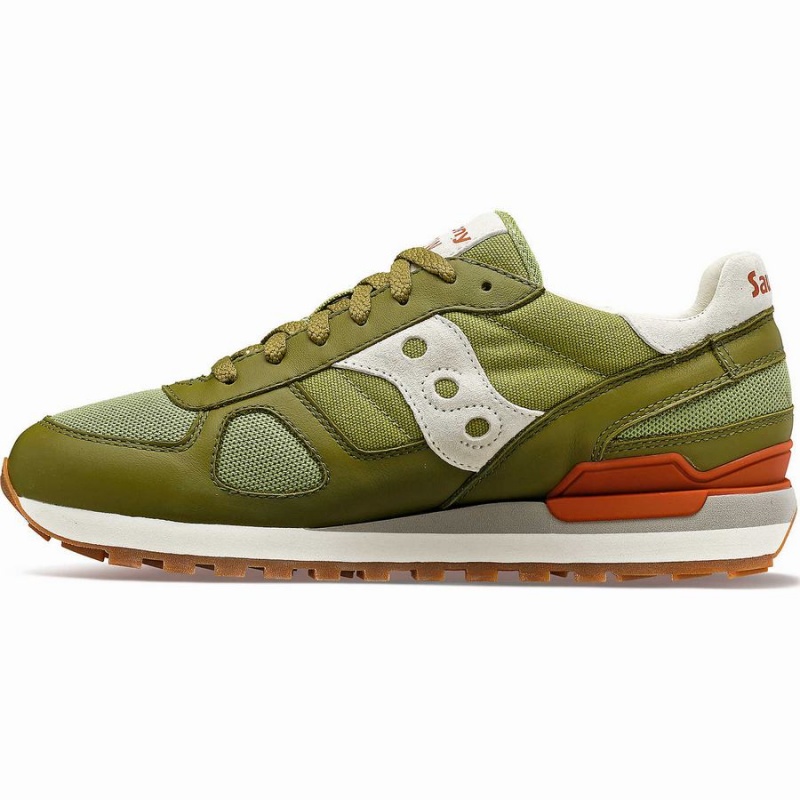 Olive / White Saucony Shadow Original Women's Sneakers | Philippines S54786-D45