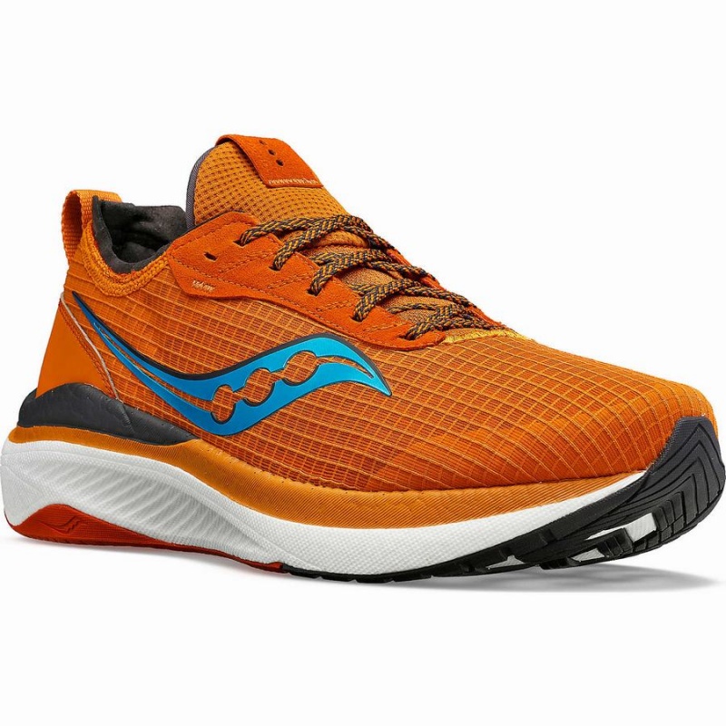 Orange Saucony Freedom Crossport Men's Running Shoes | Philippines S91725-Z32