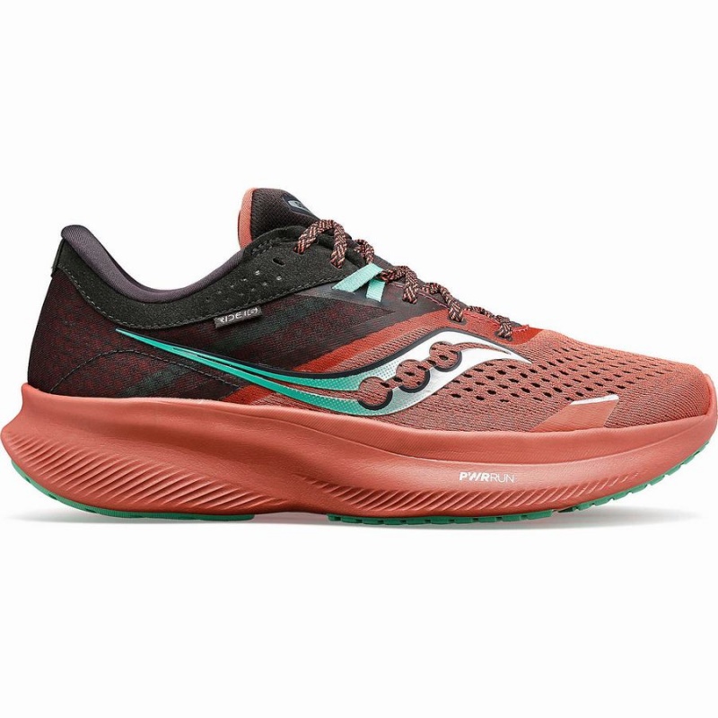 Orange Saucony Ride 16 Women\'s Running Shoes | Philippines S74852-E42