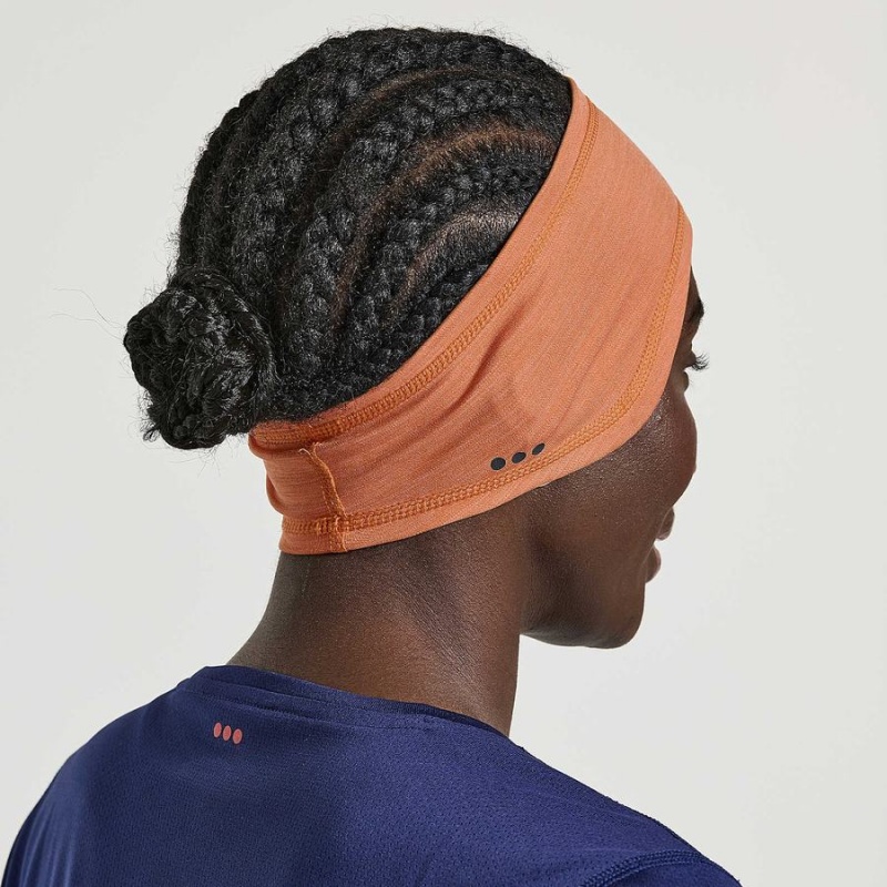 Orange Saucony Solstice Men's Headband | Philippines S04253-S48