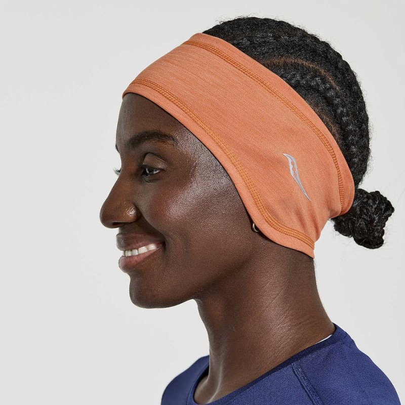 Orange Saucony Solstice Men\'s Headband | Philippines S04253-S48