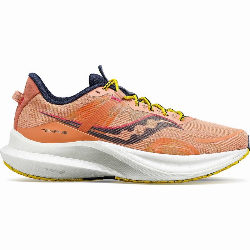 Orange Saucony Tempus Men\'s Running Shoes | Philippines S03584-C53