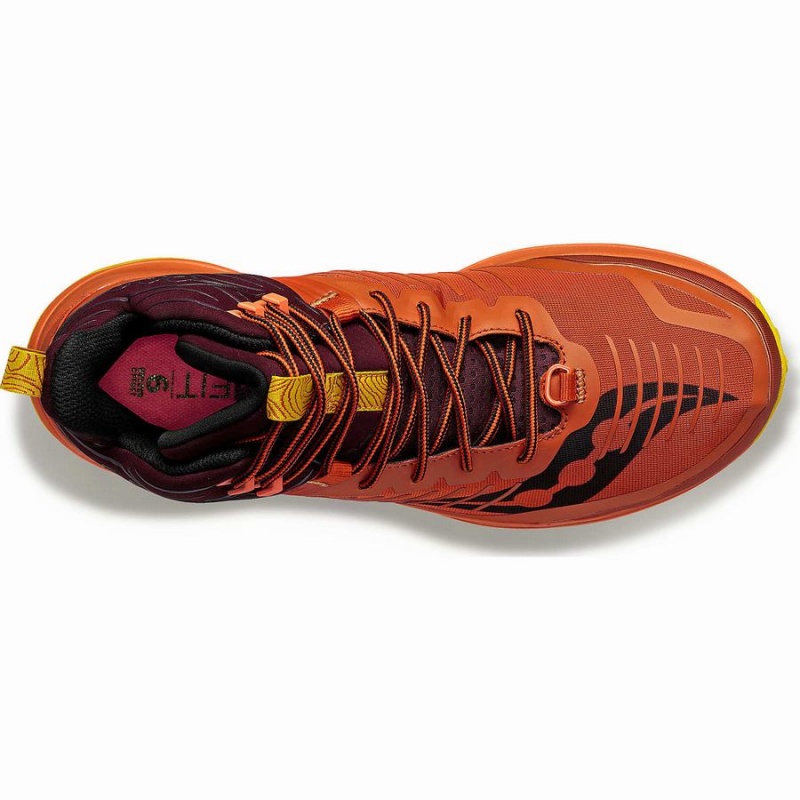 Orange Saucony Ultra Ridge GTX Women's Trail Running Shoes | Philippines S16942-J42