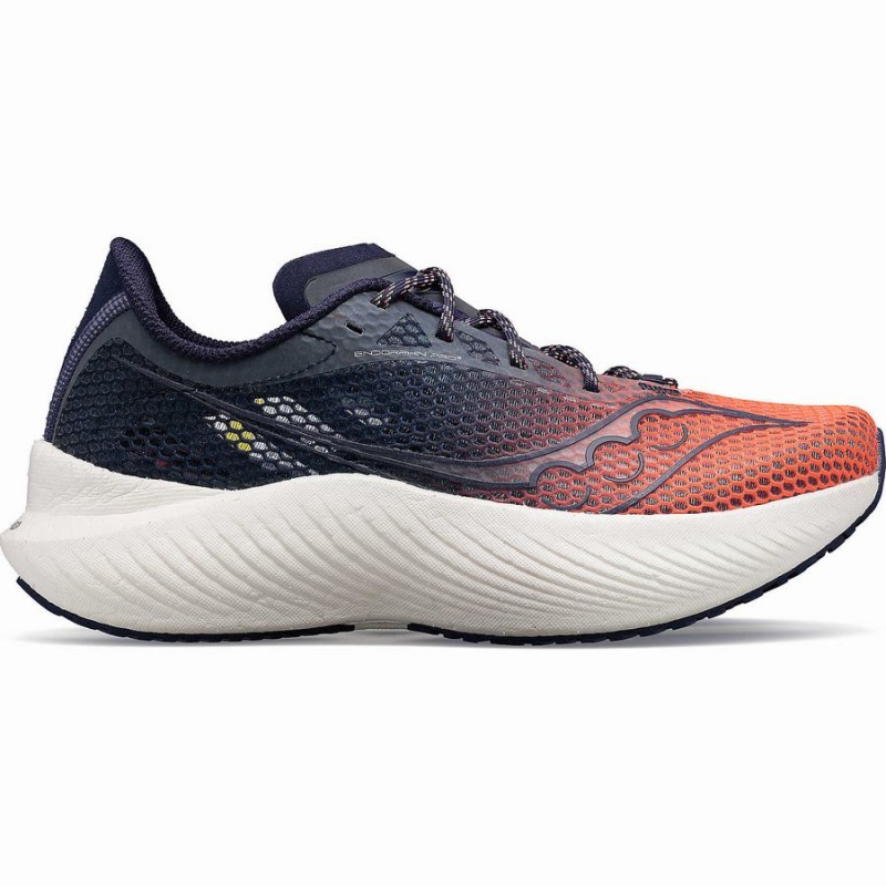 Orange / Navy Saucony VIZIPRO Endorphin Pro 3 Women\'s Running Shoes | Philippines S29768-Q34