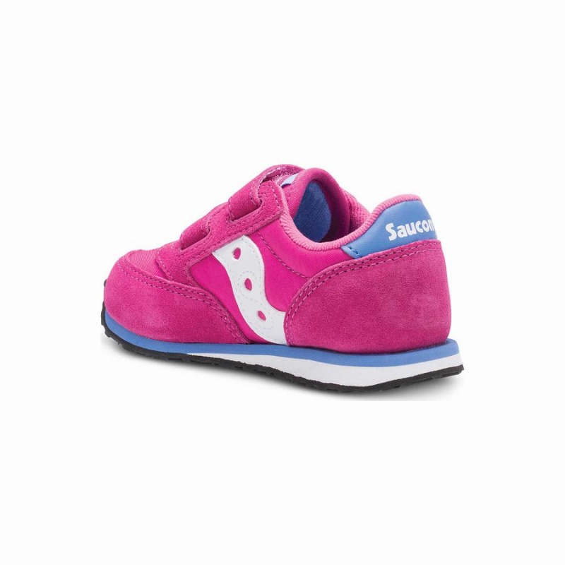 Pink Saucony Baby Jazz Hook & Loop Kids' Sneakers | Philippines S56204-E57