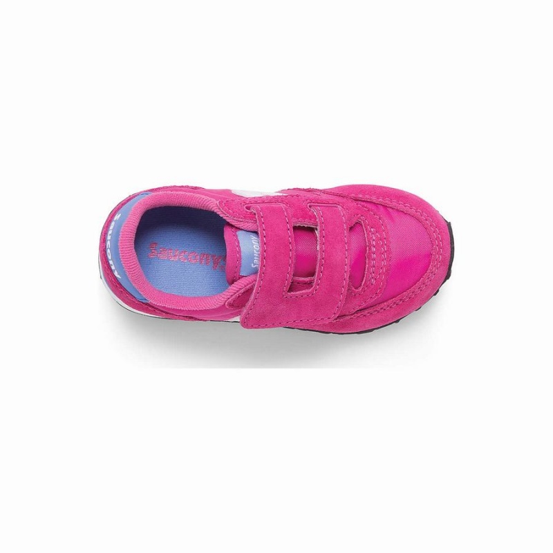 Pink Saucony Baby Jazz Hook & Loop Kids' Sneakers | Philippines S56204-E57