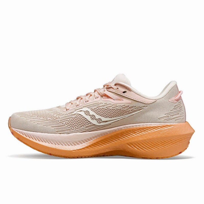 Pink Saucony Galentine's Day Triumph 21 Women's Walking Shoes | Philippines S53219-N61