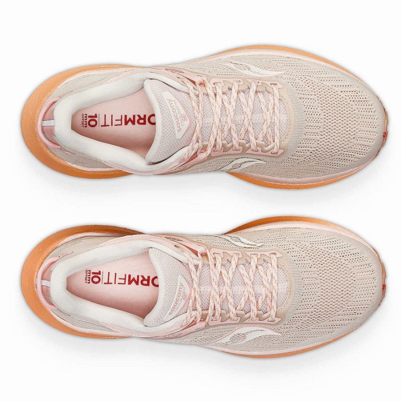 Pink Saucony Galentine's Day Triumph 21 Women's Walking Shoes | Philippines S53219-N61