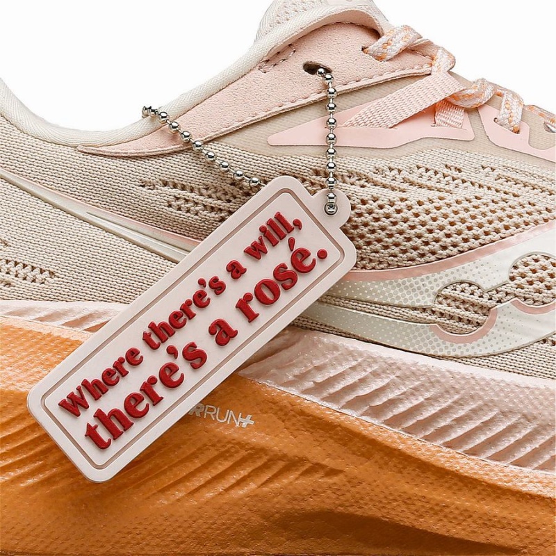 Pink Saucony Galentine's Day Triumph 21 Women's Walking Shoes | Philippines S53219-N61