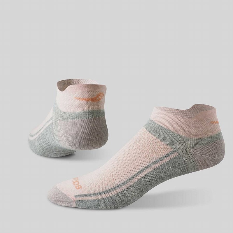 Pink Saucony Inferno Liteweight 3-Pack Women's Socks | Philippines S48071-U79