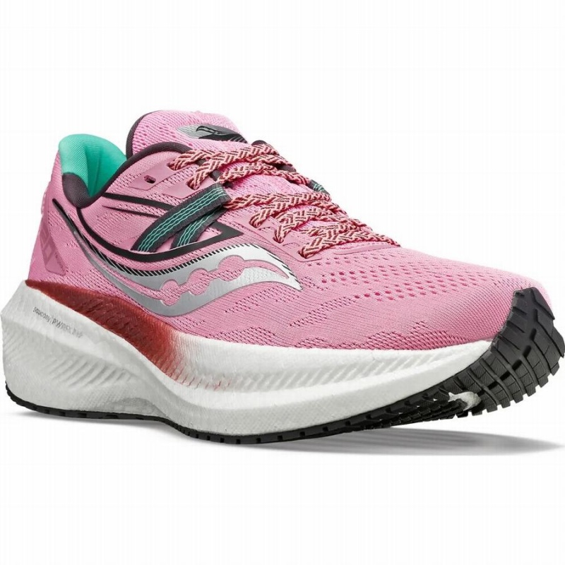 Pink Saucony Triumph 20 Women's Running Shoes | Philippines S76249-S75