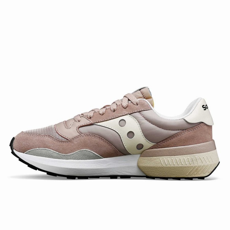 Pink / Cream Saucony Jazz NXT Men's Sneakers | Philippines S74103-Z19