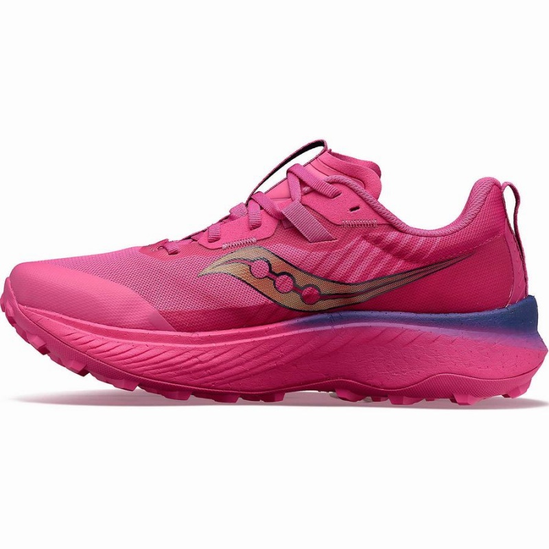 Pink / Navy Saucony Endorphin Edge Women's Running Shoes | Philippines S58241-Q24