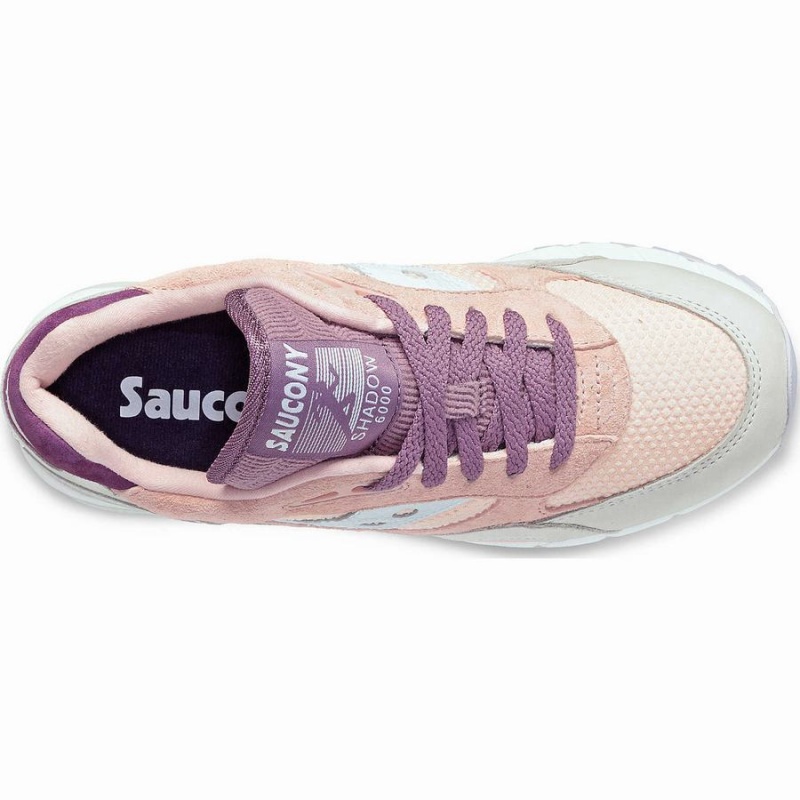 Pink / Purple Saucony Shadow 6000 Premium Women's Sneakers | Philippines S95807-U32