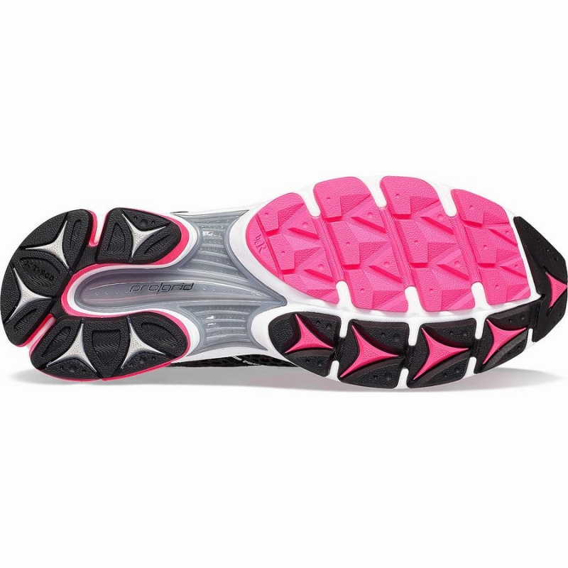 Pink / Silver Saucony ProGrid Triumph 4 Women's Sneakers | Philippines S07948-P91