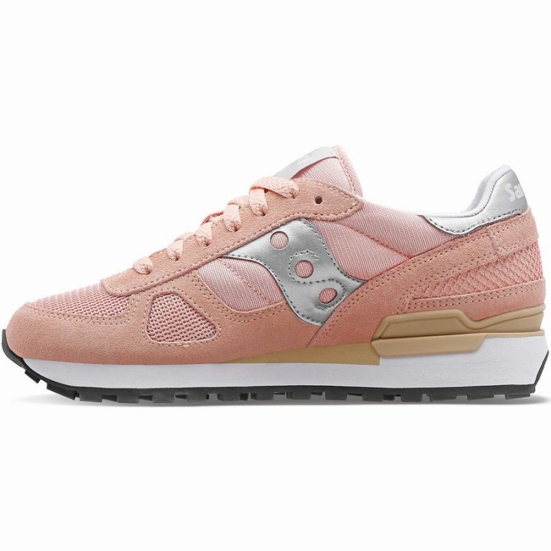 Pink / Silver Saucony Shadow Original Women's Sneakers | Philippines S51403-X73