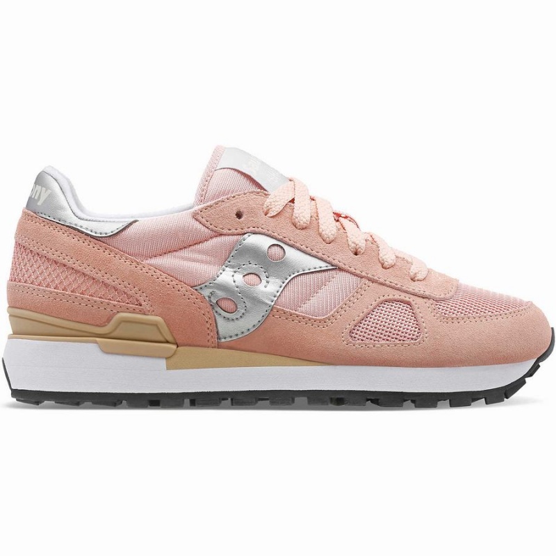 Pink / Silver Saucony Shadow Original Women\'s Sneakers | Philippines S51403-X73