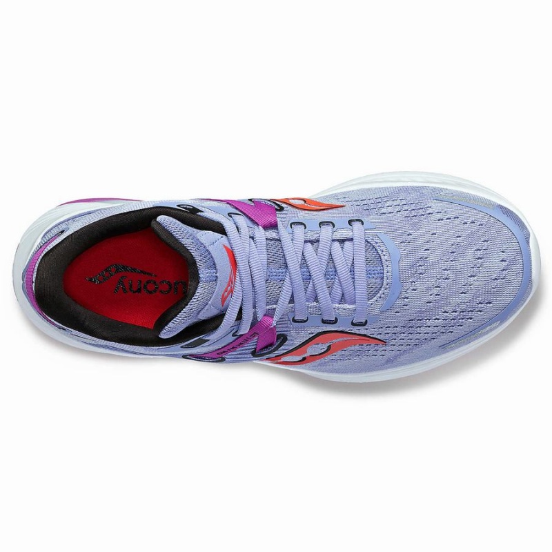 Purple Saucony Guide 16 Wide Women's Running Shoes | Philippines S17092-F19