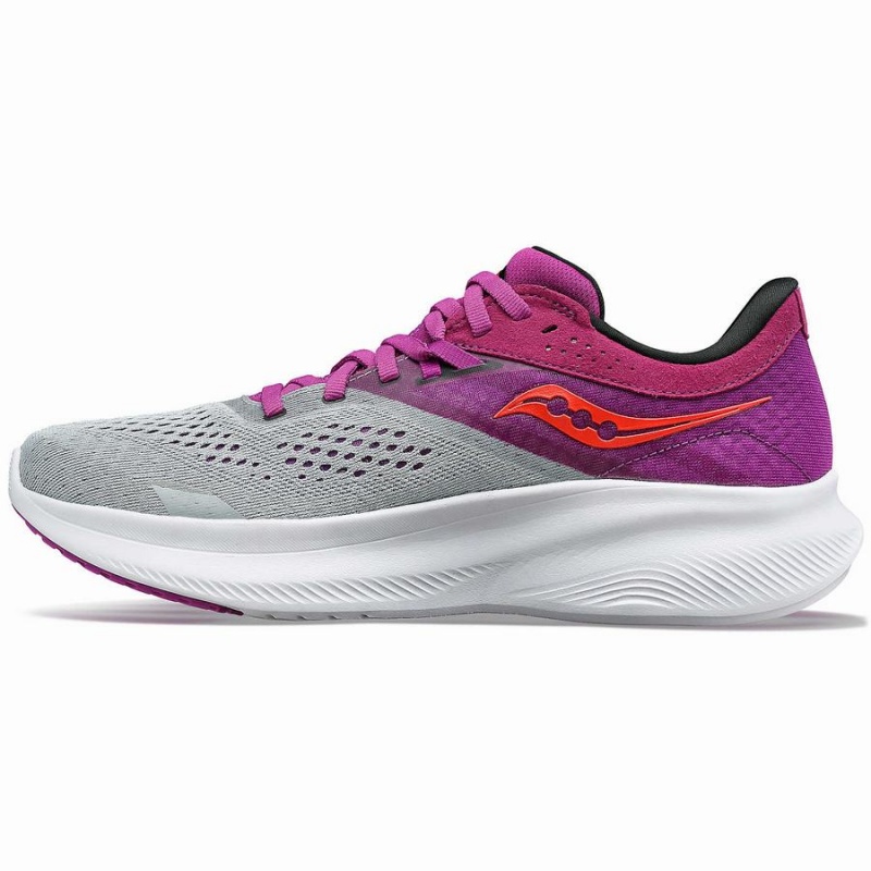 Purple Saucony Ride 16 Women's Running Shoes | Philippines S90437-Z72