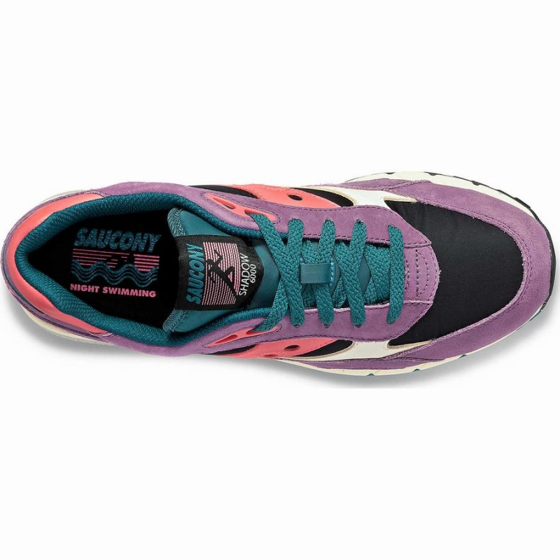 Purple / Black Saucony Shadow 6000 Midnight Swimming Women's Sneakers | Philippines S57213-A49