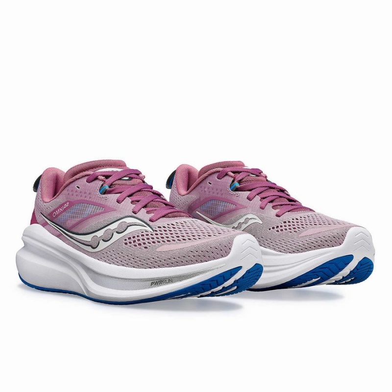 Purple / Deep Blue Saucony Omni 22 Women's Running Shoes | Philippines S56819-N76