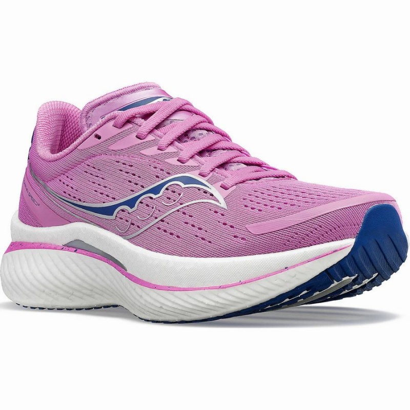 Purple / Indigo Saucony Endorphin Speed 3 Women's Running Shoes | Philippines S90486-B10