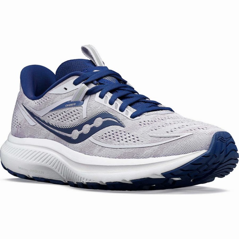 Purple / Indigo Saucony Omni 21 Women's Running Shoes | Philippines S45137-X47